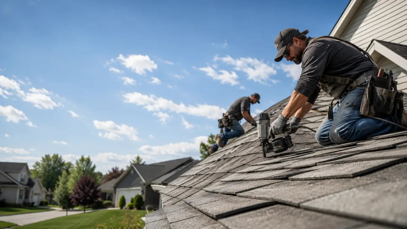 Storm Damage Roof Repair in Steger, IL near me
